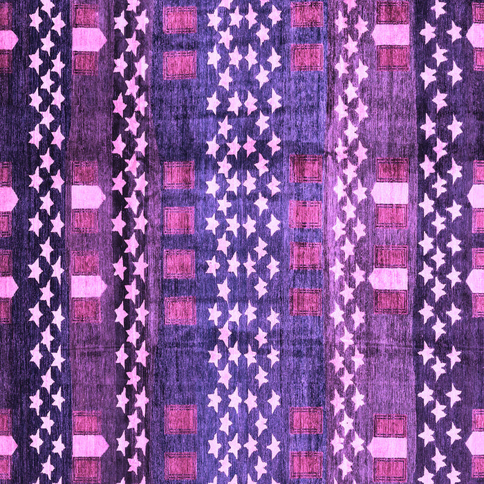 Square Abstract Purple Modern Rug, abs3300pur