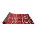 Abstract Red Modern Area Rugs