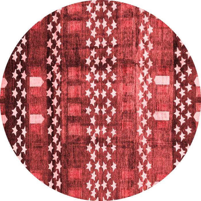 Abstract Red Modern Rug, abs3300red