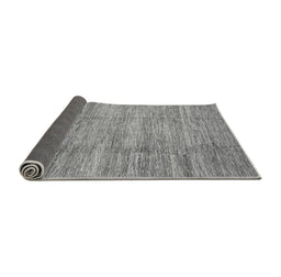Sideview of Abstract Gray Modern Rug, abs3302gry