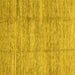 Square Abstract Yellow Modern Rug, abs3302yw