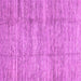 Square Machine Washable Abstract Purple Modern Area Rugs, wshabs3302pur