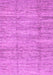 Machine Washable Abstract Purple Modern Area Rugs, wshabs3302pur