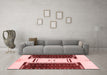 Modern Red Washable Rugs