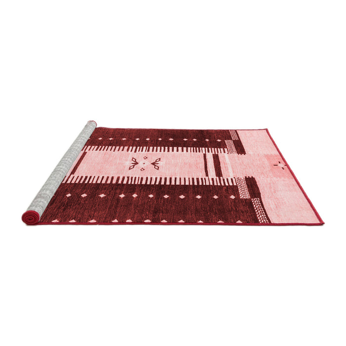 Modern Red Washable Rugs