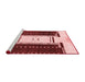 Modern Red Washable Rugs