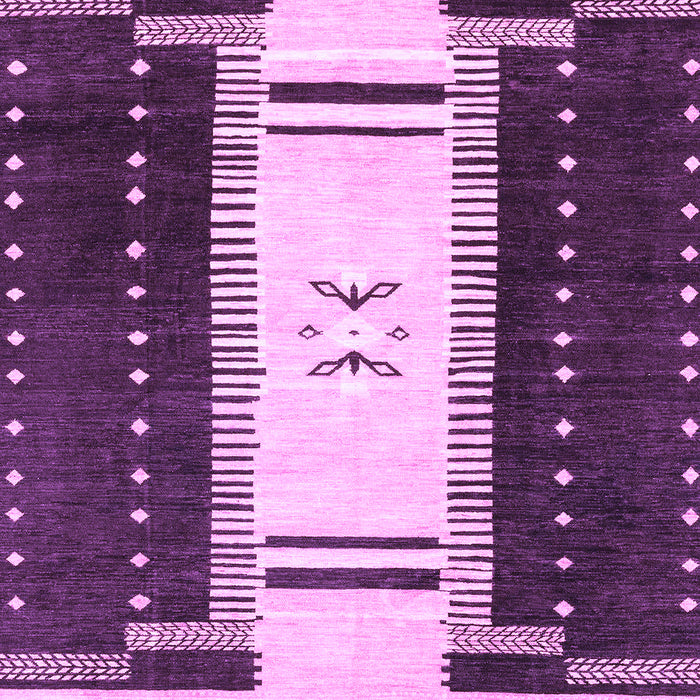 Machine Washable Abstract Purple Modern Area Rugs, wshabs3303pur