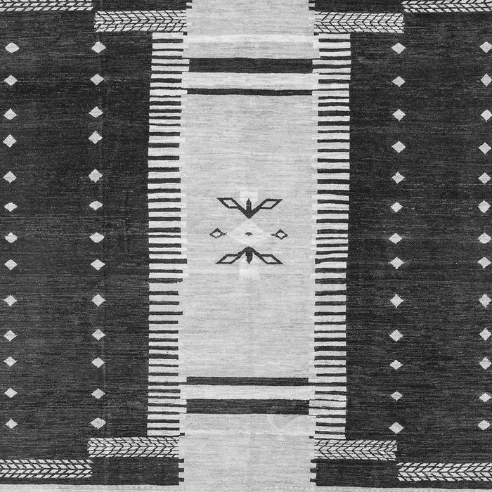 Abstract Gray Modern Rug, abs3303gry