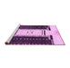 Sideview of Machine Washable Abstract Purple Modern Area Rugs, wshabs3303pur