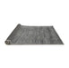 Sideview of Abstract Gray Modern Rug, abs3304gry