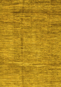 Abstract Yellow Modern Rug, abs3304yw