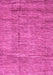 Machine Washable Abstract Pink Modern Rug, wshabs3304pnk