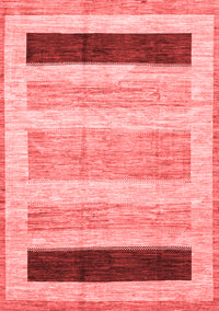 Abstract Red Modern Rug, abs3305red