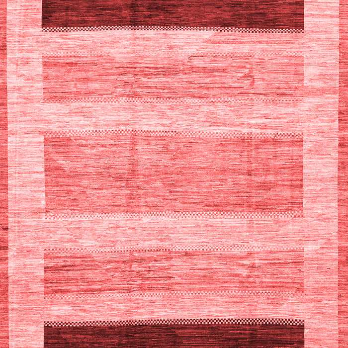 Abstract Red Modern Area Rugs