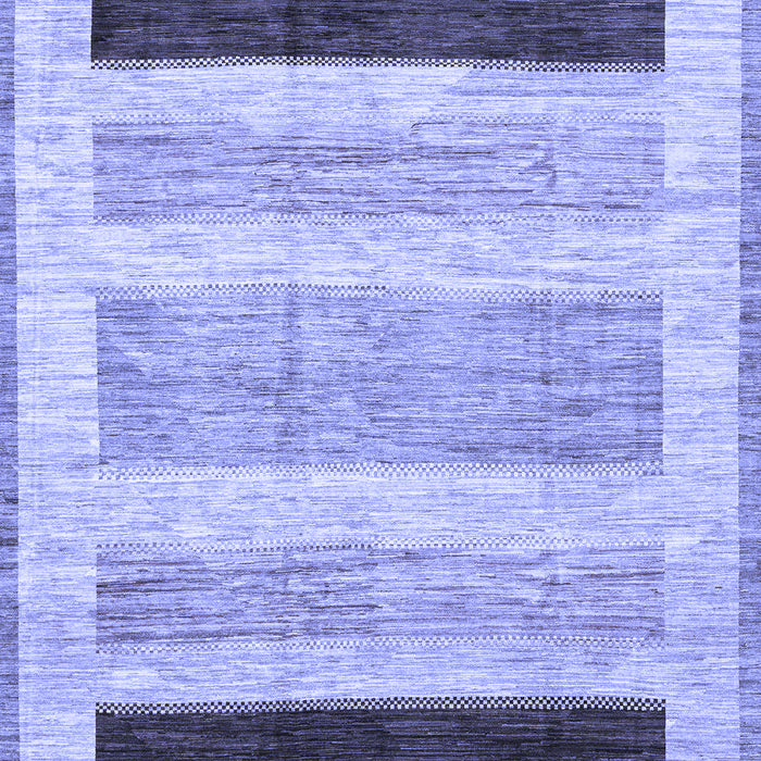Machine Washable Abstract Blue Modern Rug, wshabs3305blu