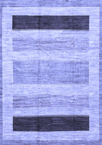 Abstract Blue Modern Rug, abs3305blu