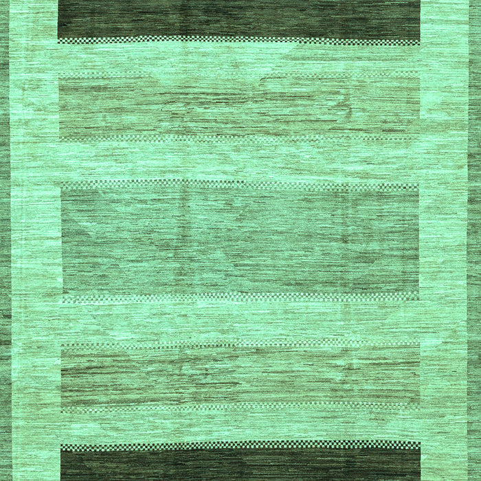 Abstract Turquoise Modern Rug, abs3305turq