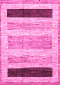 Abstract Pink Modern Rug, abs3305pnk