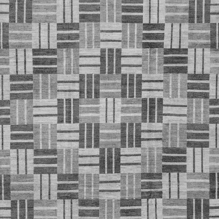 Machine Washable Abstract Gray Modern Rug, wshabs3306gry
