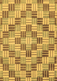 Abstract Brown Modern Rug, abs3306brn