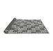 Sideview of Abstract Gray Modern Rug, abs3306gry