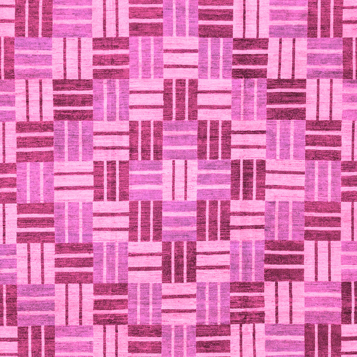 Machine Washable Abstract Pink Modern Rug, wshabs3306pnk