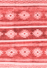 Abstract Red Modern Rug, abs3307red