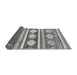 Sideview of Abstract Gray Modern Rug, abs3307gry