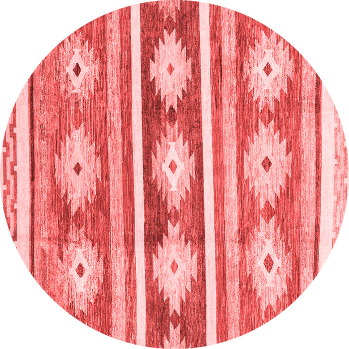 Abstract Red Modern Rug, abs3307red