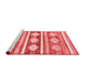 Modern Red Washable Rugs