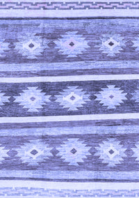 Abstract Blue Modern Rug, abs3307blu