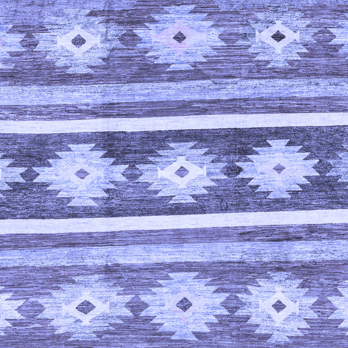 Abstract Blue Modern Rug, abs3307blu