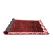 Abstract Red Modern Area Rugs