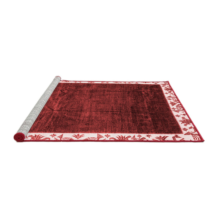 Modern Red Washable Rugs