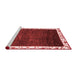 Modern Red Washable Rugs