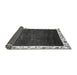 Sideview of Abstract Gray Modern Rug, abs3308gry