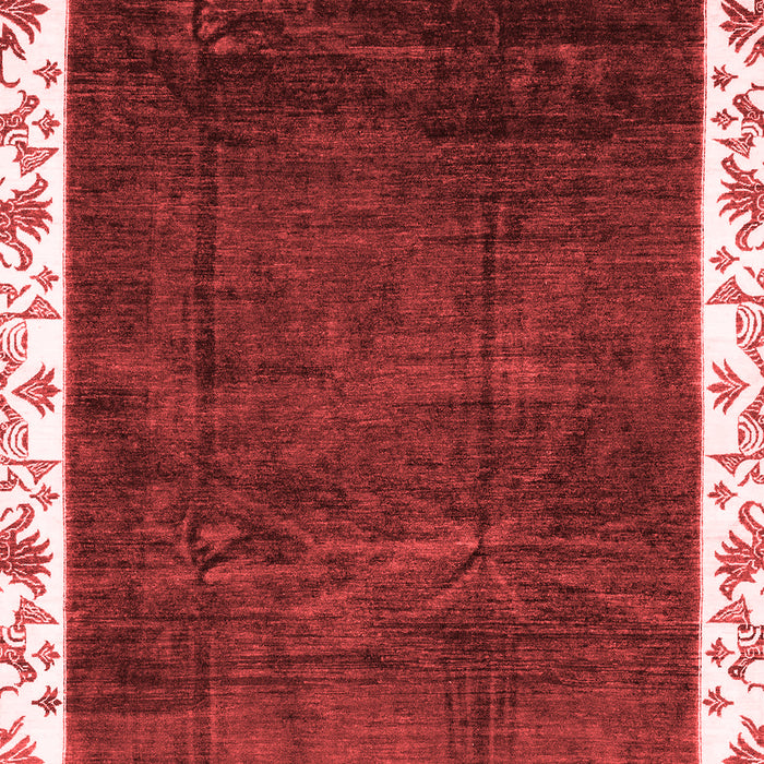Abstract Red Modern Area Rugs