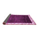 Sideview of Abstract Pink Modern Rug, abs3308pnk