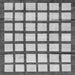 Square Checkered Gray Modern Rug, abs3309gry