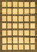 Checkered Brown Modern Rug, abs3309brn