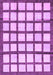 Checkered Purple Modern Rug, abs3309pur