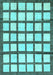 Machine Washable Checkered Light Blue Modern Rug, wshabs3309lblu