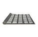 Sideview of Checkered Gray Modern Rug, abs3309gry