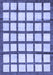 Machine Washable Checkered Blue Modern Rug, wshabs3309blu