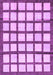 Machine Washable Checkered Purple Modern Area Rugs, wshabs3309pur