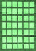 Checkered Emerald Green Modern Rug, abs3309emgrn