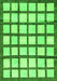 Checkered Green Modern Rug, abs3309grn