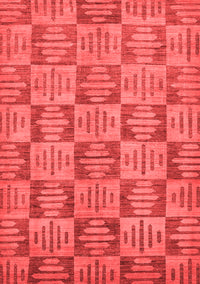 Abstract Red Modern Rug, abs330red