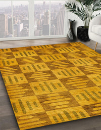 Abstract Sedona Brown Modern Rug, abs330