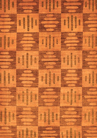 Abstract Orange Modern Rug, abs330org